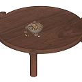 Middle Ancient Style Coffee Table 3d model