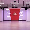 Always Dance Space Fitness Studio With Wooden Floor Black Walls And Ceiling Lights