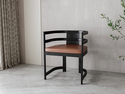 New Chinese style single chair model