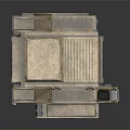 Tactical Military Weapon With Digital Control Panel And Portable Design In Desert Camouflage Color Scheme