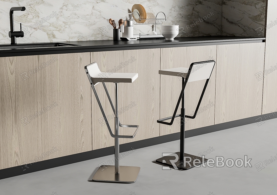 Bar Chair Bar Stool High Stool model