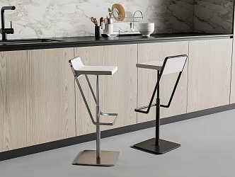 Bar Chair Bar Stool High Stool 3d model