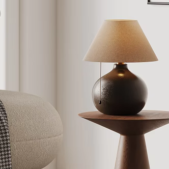 Quiet Table Lamp 3d model