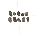 Natural Rockery Stones For Garden Decoration With Various Sizes And Textures