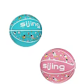 Assorted Colored Sijing Balls With Cartoon Patterns And World Football Design