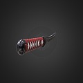 Samurai sword Deadpool sword machete bayonet 3d model