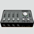 Arturia external sound card audio interface arranger mix usb sound card Arturia audiofuse st 3d model