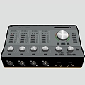 Arturia external sound card audio interface arranger mix usb sound card Arturia audiofuse st 3d model