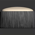 Modern Bathroom Soap Dish With Brushed Metal Base And White Smooth Top