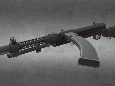 type submachine gun model