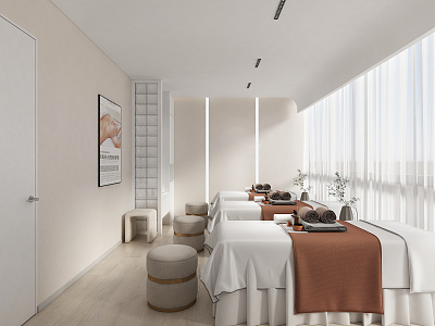 Modern SPA Beauty Salon 3d model