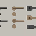 Various Modern Door Handles With Different Styles And Sleek Metal Finishes