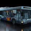 Super Fine Bus American Bus European Bus 3d model