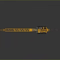 Yellow Heavy Duty Crawler Crane Lifting Steel Bars At Construction Site