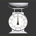 Stainless Steel Platform Scale With Dial For Accurate Weighing Operations 3d model
