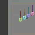 Three-Shading Two-Shading Jade Jade Peibao Jade Heshibi Round Jade Game Wind Hand-painted Wind Realistic Wind Low Face Number 3d model