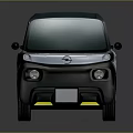 Nissan Compact Modern City Car With Two Tone Black White Design And Stylish Wheels