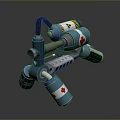 Science Fiction Firearms Next Generation Firearms Science Fiction Game Gun Game Firearms Game Gun Concept Gun Laser Gun 3d model