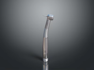 Stainless Steel Dental Handpiece Tool With Ergonomic Design For Oral Care 3d model