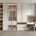 Modern wardrobe 3d model