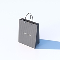 tote bag shopping bag paper bag commodity bag 3d model