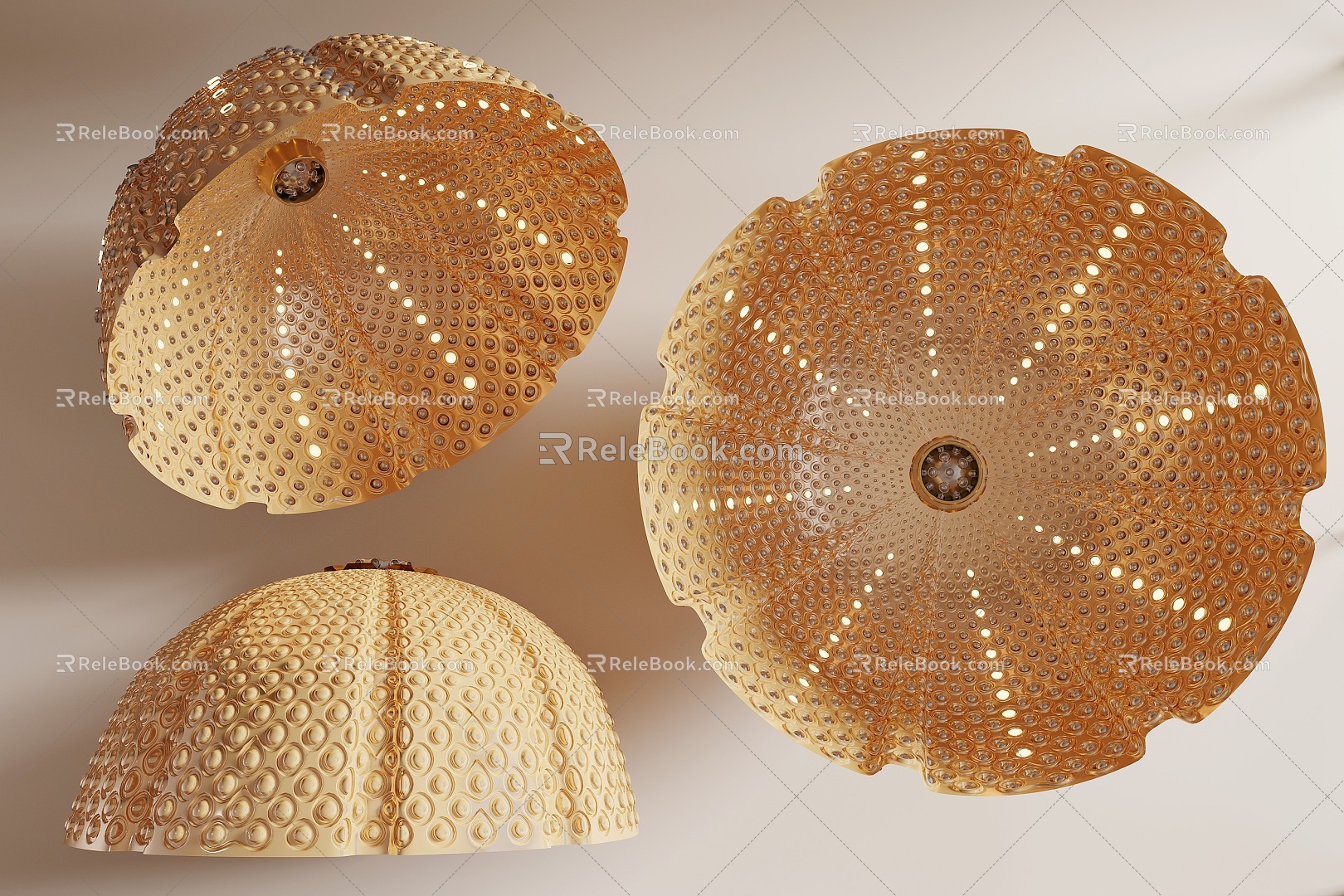 Metal Ceiling Dome Ceiling Special-shaped Ceiling 3d model