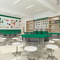 Post Office Classroom Wen Chuang 3d model
