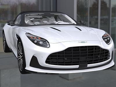 Hyundai Aston Martin DB12 sports car Car Super sports car Luxury Car 3d model