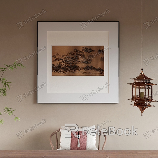 New Chinese Decorative Painting model