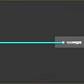 Blue Sci Fi Lightsaber Weapon With White Hilt And Metal Components Design