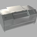 Stainless Steel Industrial Equipment With Large Top Platform Side Control Panels And Support Legs
