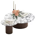 Middle Ancient Style Coffee Table 3d model