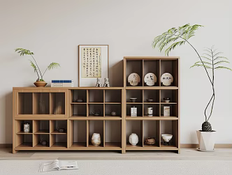 Storage Rack Tea Rack 3d model
