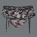 Modern Panties Lace Panties 3d model