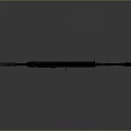 Modern Military Assault Rifle With Black Tactical Rail And Grip Design
