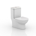 Modern Bathroom Supplies Toilet Smart Toilet Toilet 3d model