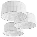 Modern Home Ceiling Downlights Black White Gold Sleek Design for Living Room Bedroom