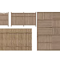 Different Types of Bamboo Fences With Various Patterns For Outdoor Use