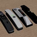 Modern Smart Door Locks With Various Designs Keypad And Fingerprint Features 3d model