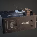industrial atomizing machine industrial equipment car atomizing machine game factory machinery 3d model