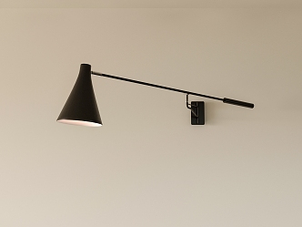 Modern minimalist wall lamp reading lamp 3d model