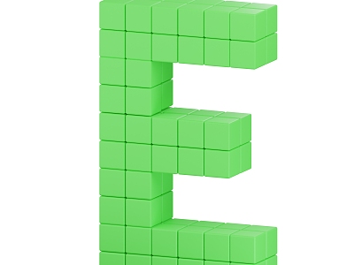 English Alphabet English Alphabet 3d model