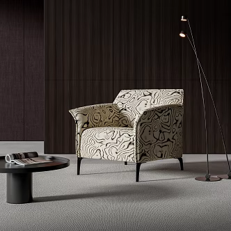 modern leisure chair 3d model