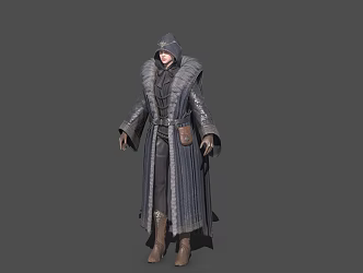 Mystic Mage Sorceress Summoner Warlock 3d model