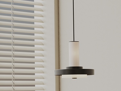 Modern chandelier 3d model