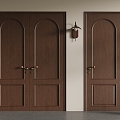 27 Double-door Middle-style Double-door Single-door 3d model