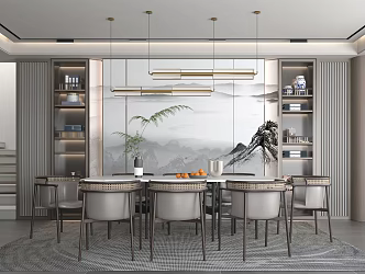 New Chinese Restaurant 3d model