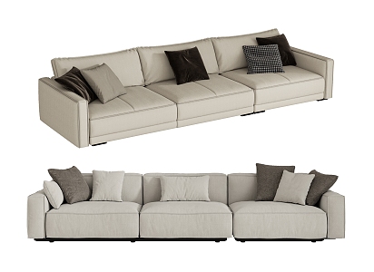 Modern Minotti Multiplayer Sofa 3d model