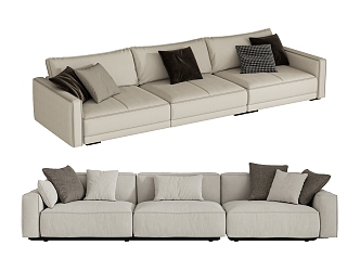 Modern Minotti Multiplayer Sofa 3d model