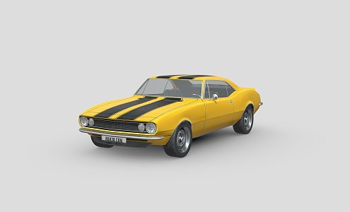 Chevrolet cars 3d model